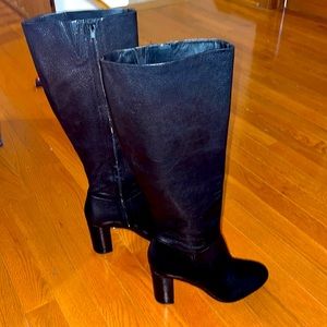 VINCE Brannen Knee High Leather Boot